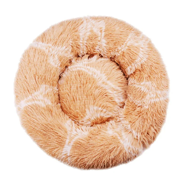 CozyPaws Round Winter Warm Sleeping Bed