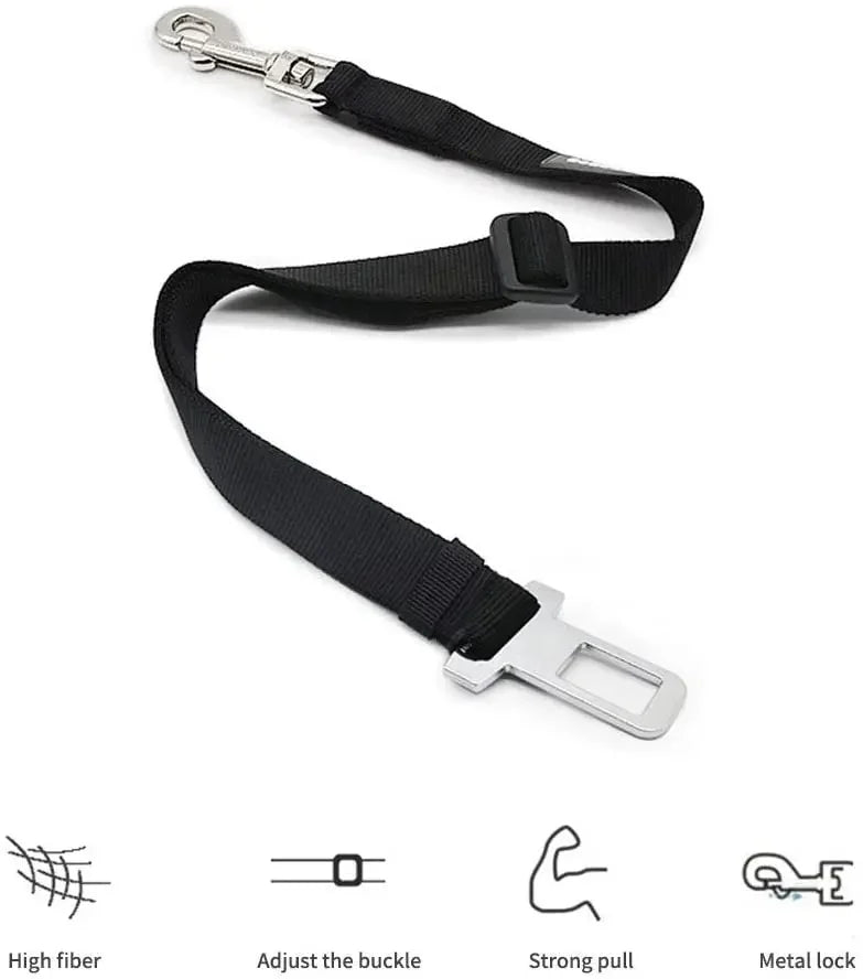 SafeRide Adjustable Pet Seat Belt
