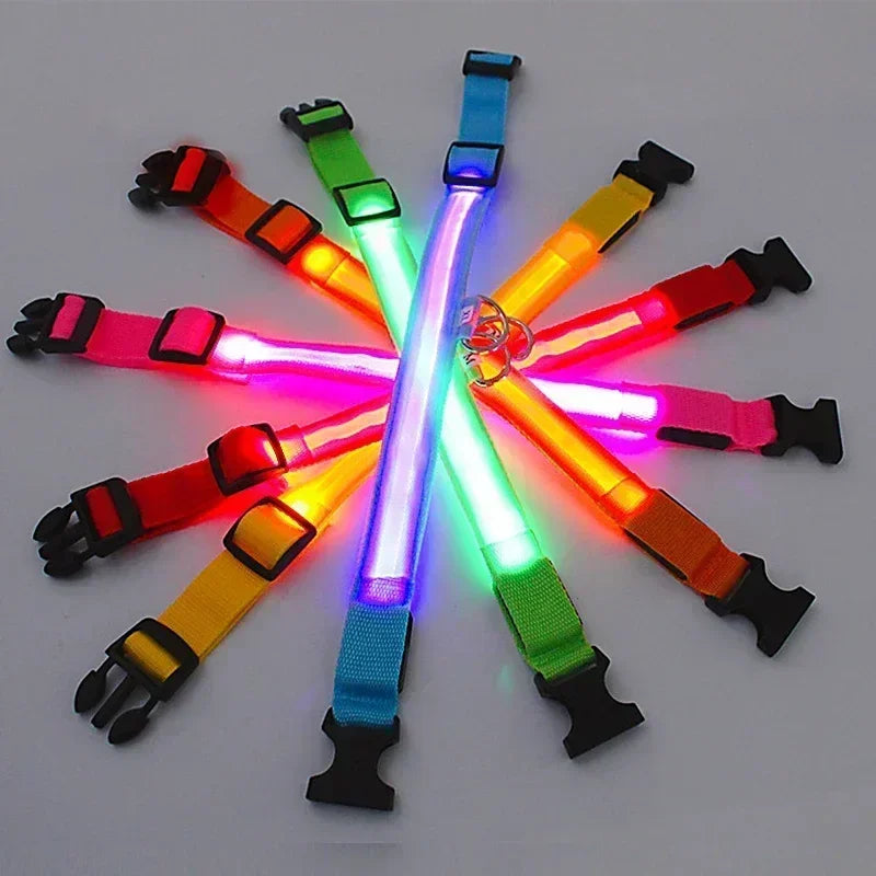 GlowGuard LED Dog Collar