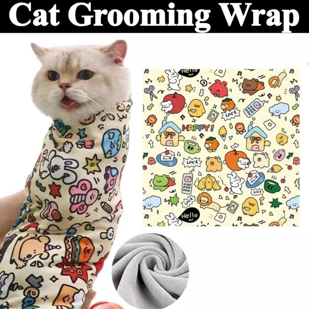 CalmPaws Cat Grooming Wrap