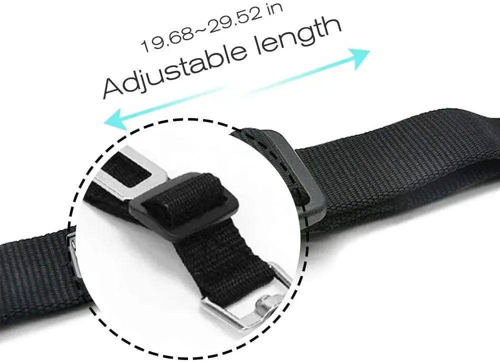 SafeRide Adjustable Pet Seat Belt