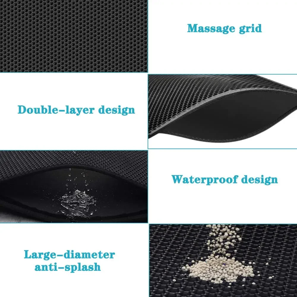 CleanPaw Double-Layer Cat Litter Mat