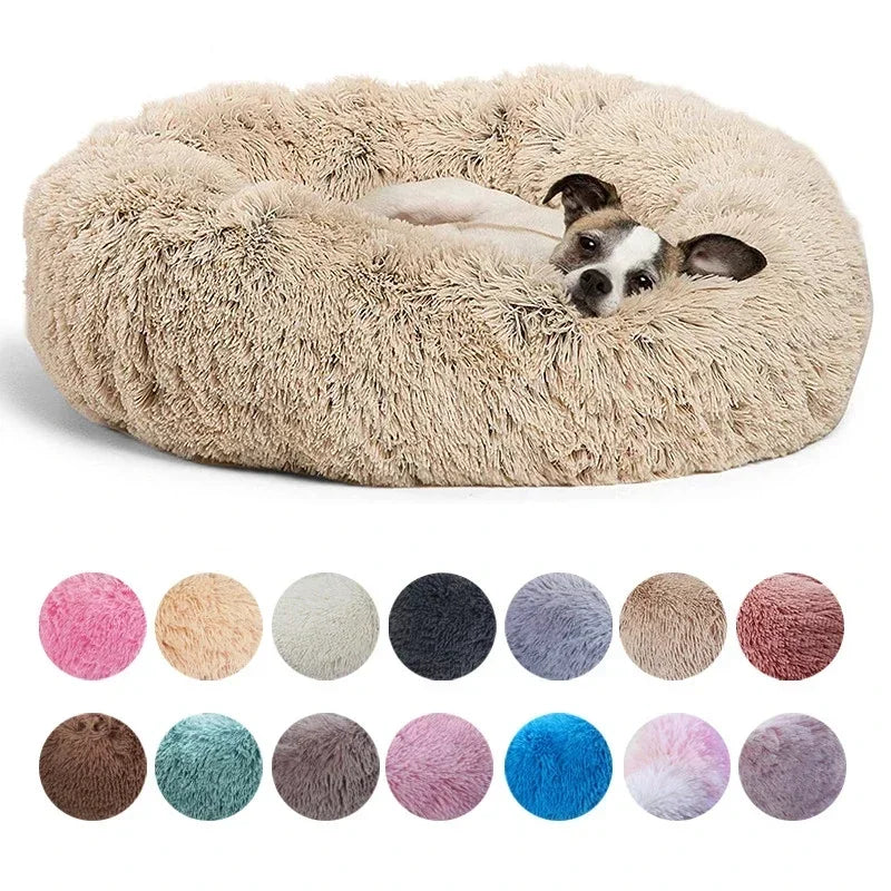 CozyPaws Round Winter Warm Sleeping Bed