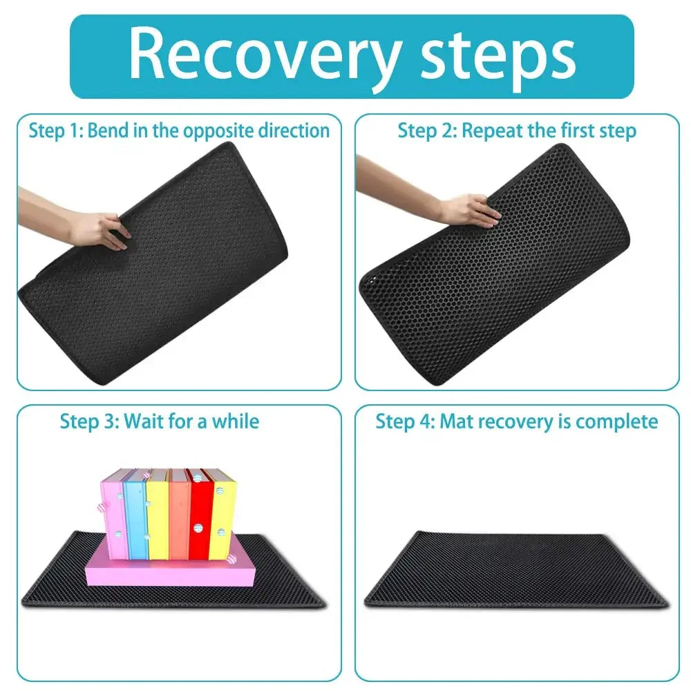 CleanPaw Double-Layer Cat Litter Mat