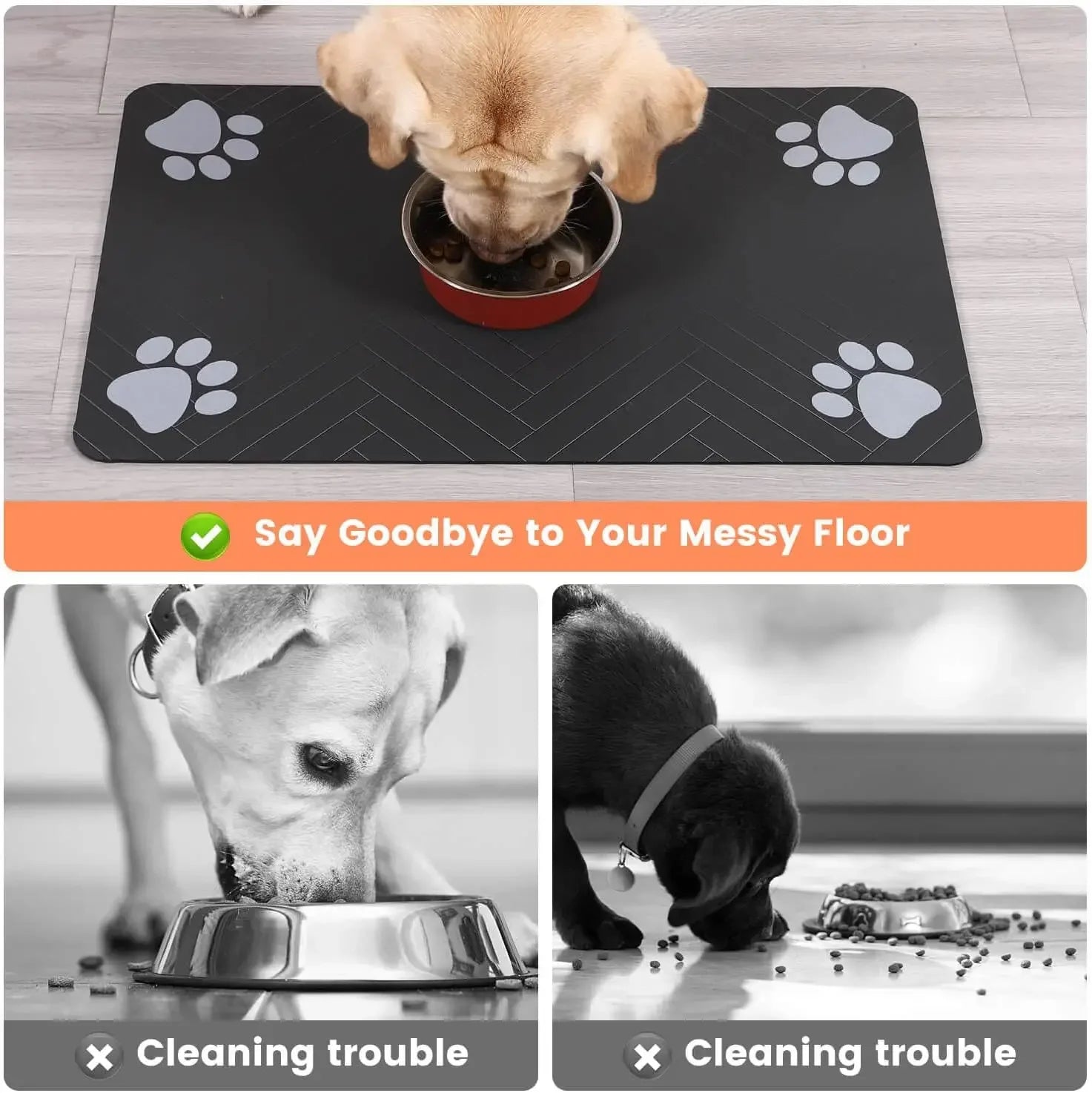 CozyPaws Waterproof Feed Mat