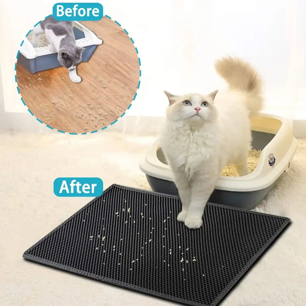 CleanPaw Double-Layer Cat Litter Mat