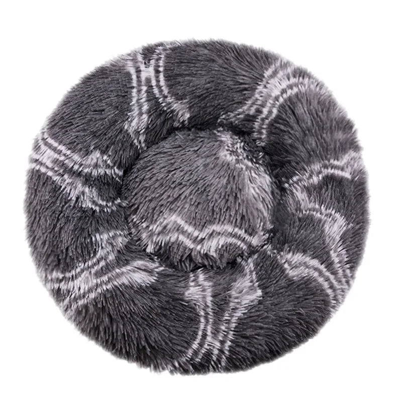 CozyPaws Round Winter Warm Sleeping Bed