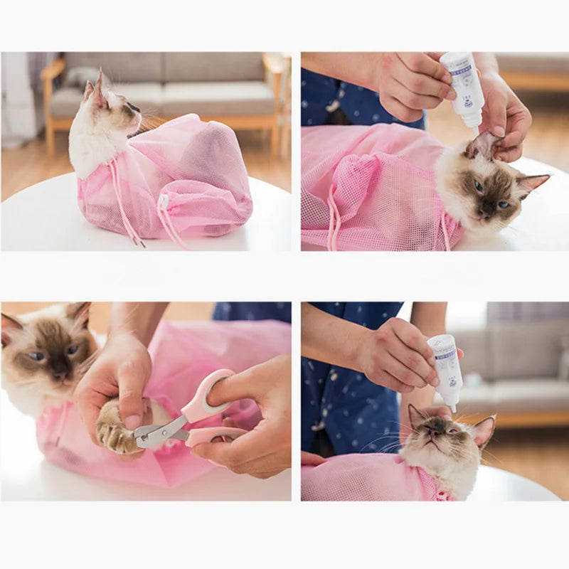 BreezyPaws Cat Grooming Bag