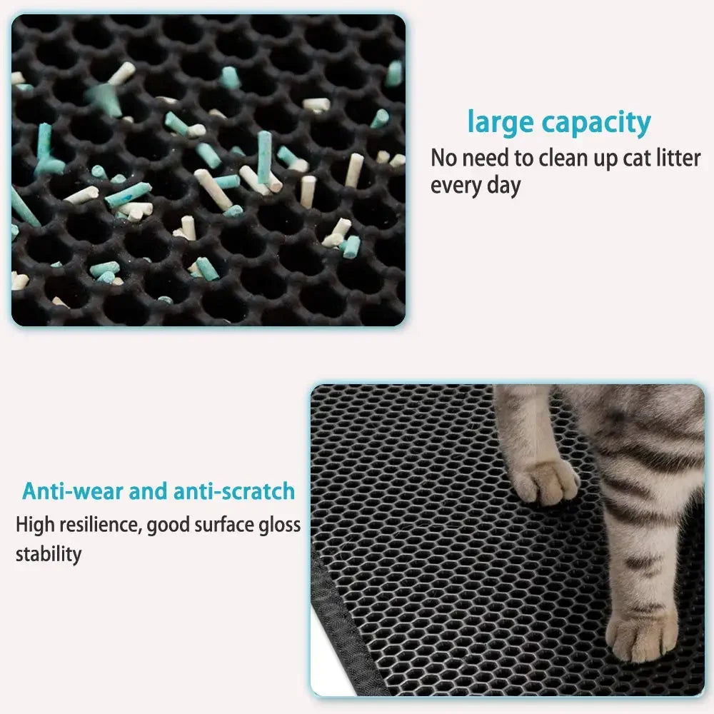 CleanPaw Double-Layer Cat Litter Mat