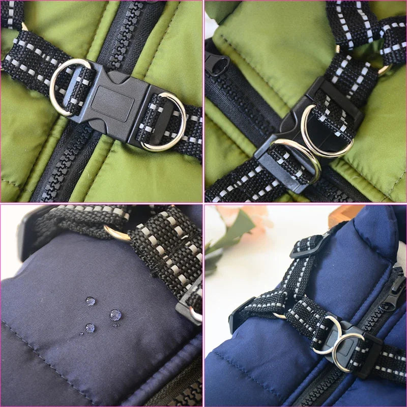 WarmPaw Waterproof Dog Jacket