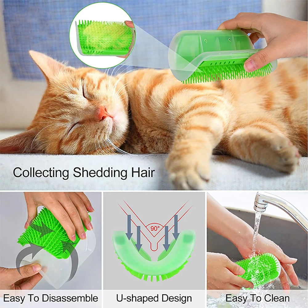 PurrScrape Corner Cat Brush