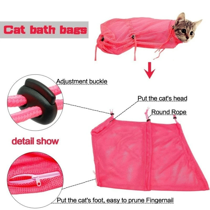 BreezyPaws Cat Grooming Bag