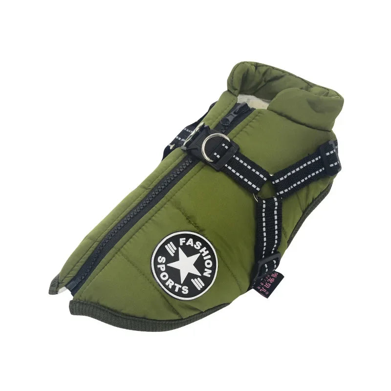WarmPaw Waterproof Dog Jacket