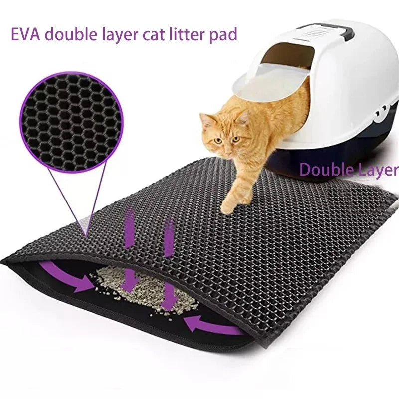 CleanPaw Double-Layer Cat Litter Mat