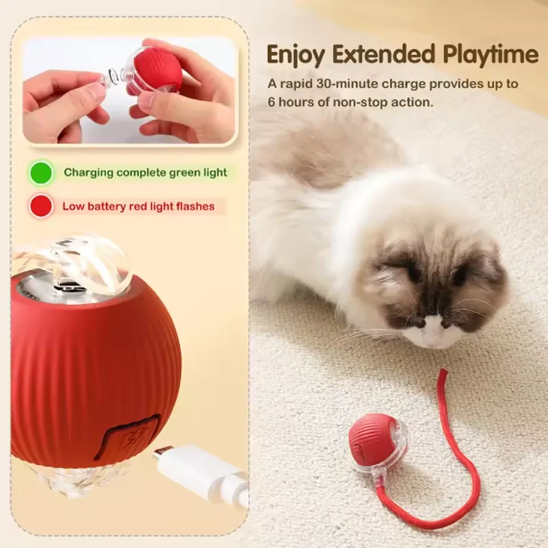 PlayWhiz Intelligent Interactive Cat Ball
